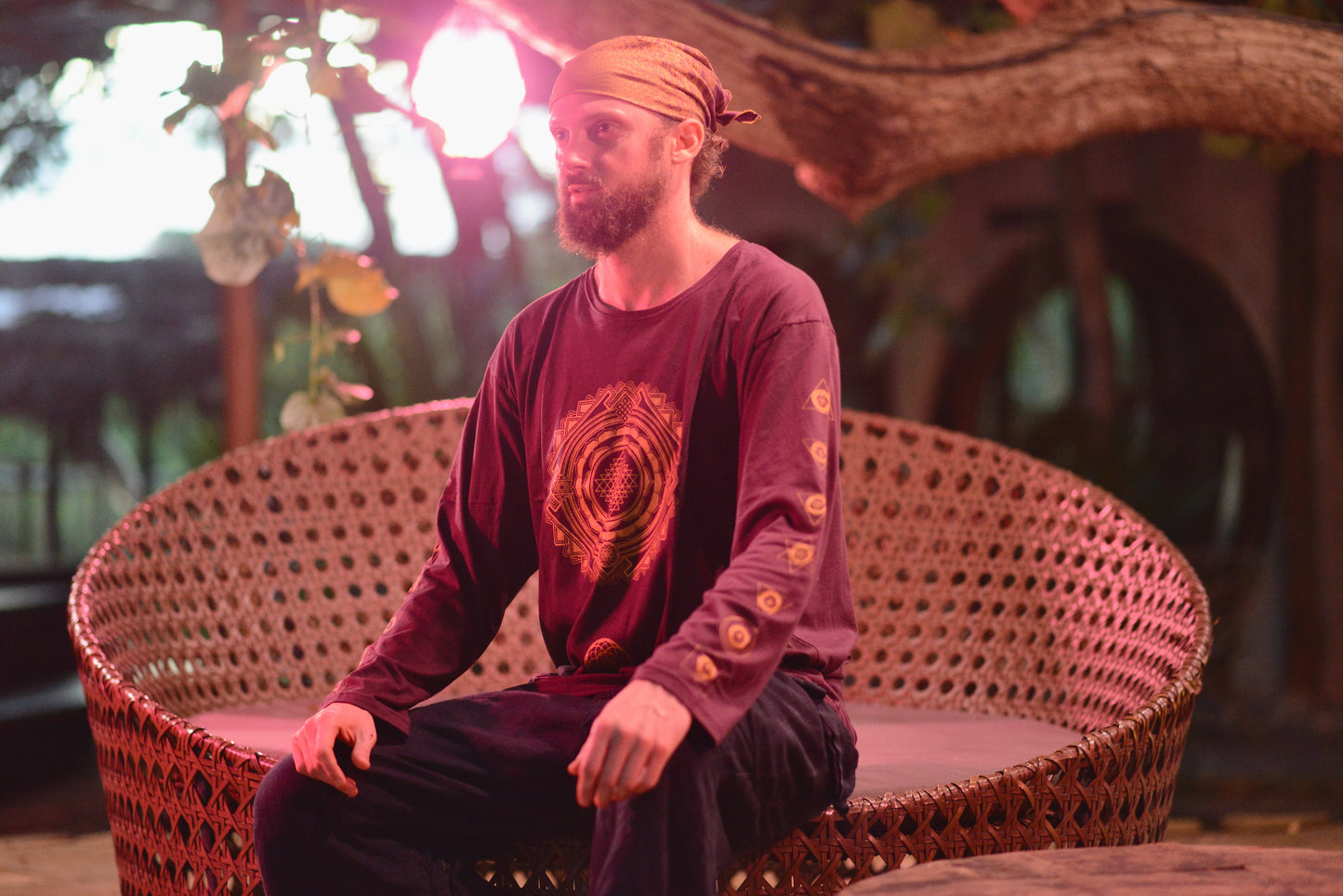 Sacred Long Sleeve – Eco-Friendly Festival Clothing