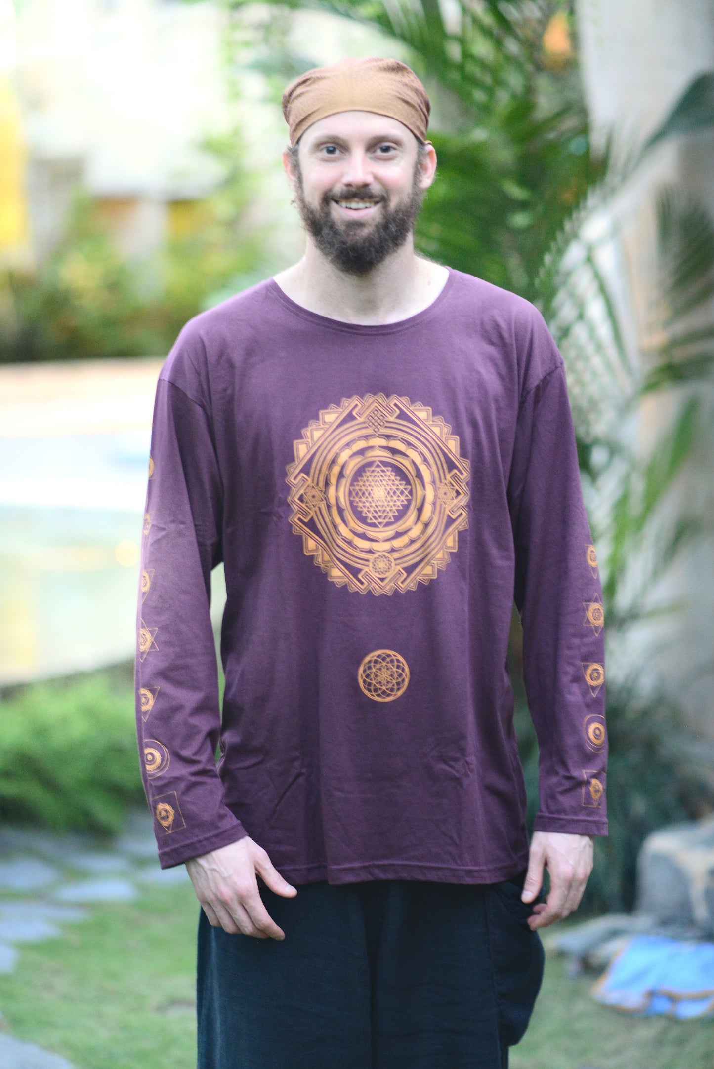 Sacred Long Sleeve – Eco-Friendly Festival Clothing