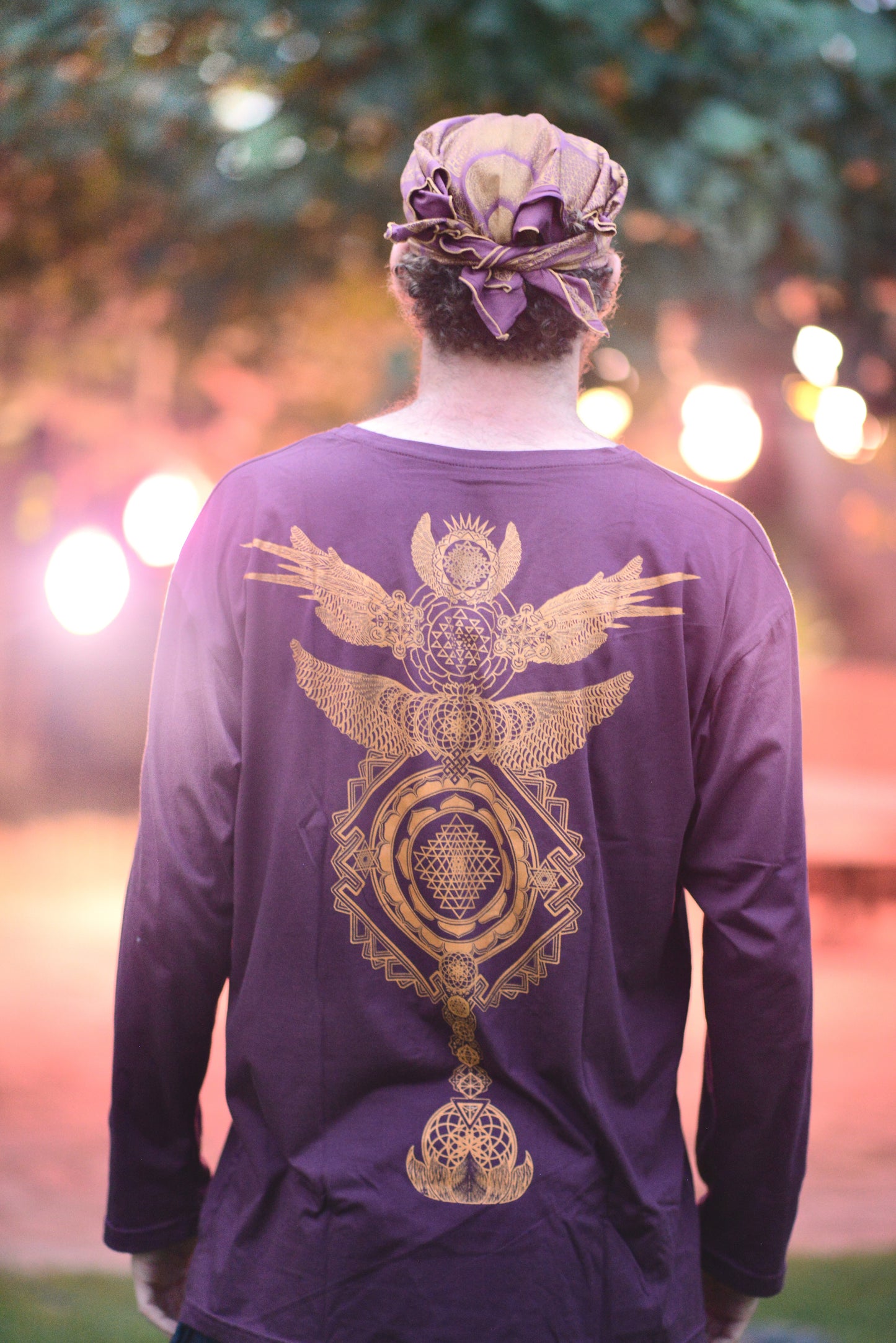 Sacred Long Sleeve – Eco-Friendly Festival Clothing