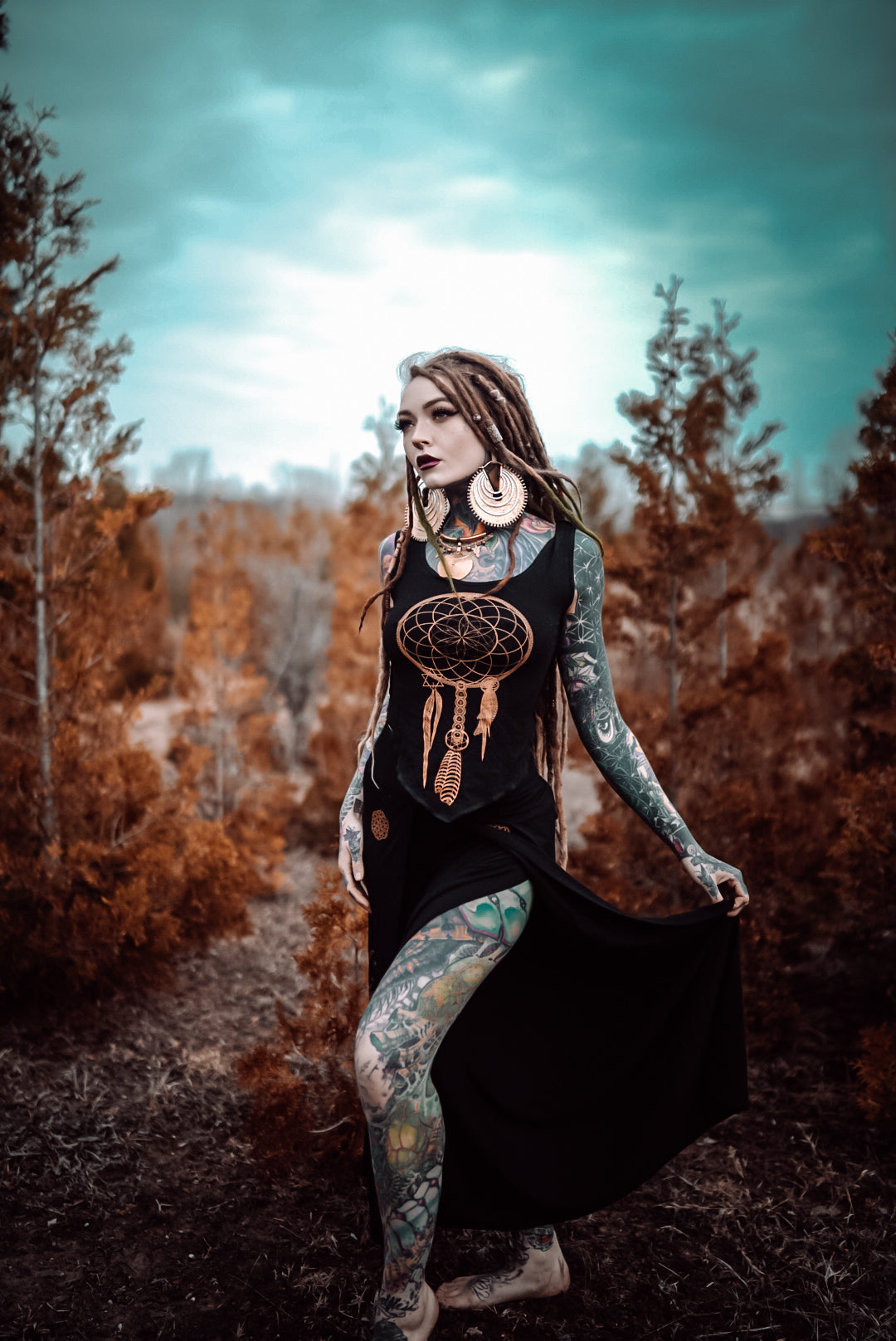 Mini Top Dreamweaver – Sacred Geometry Festival Clothing
