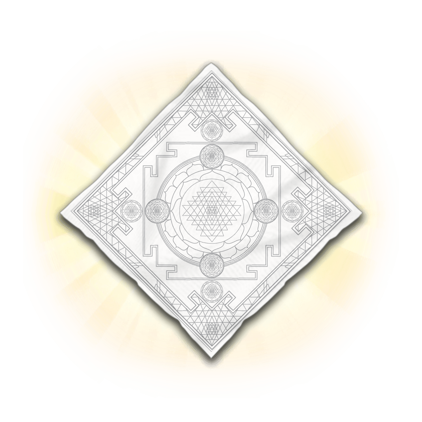 Seed Yantra Master Creation – Sacred Geometry Art for Festivals & Rituals