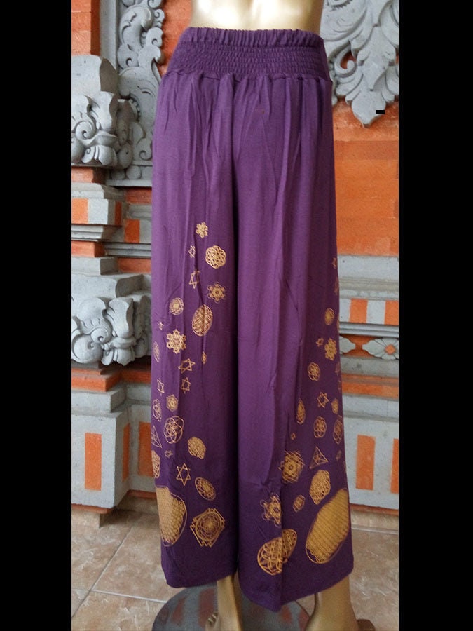 Sacred Geometry Festival Pants – Crystal Infused & Eco-Friendly