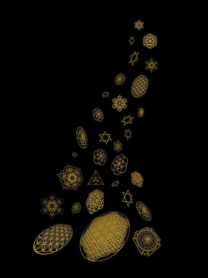 Sacred Geometry Festival Pants – Crystal Infused & Eco-Friendly