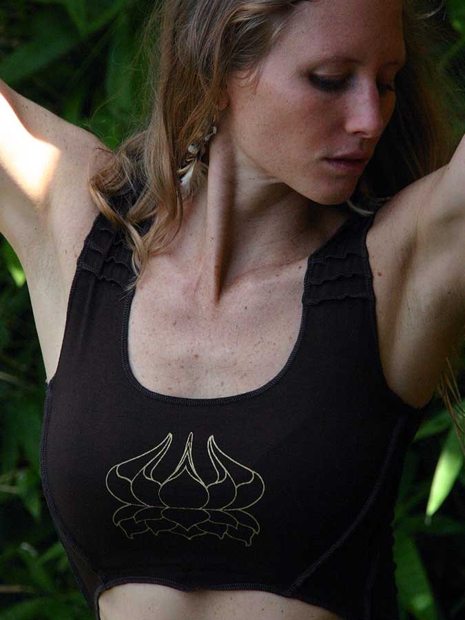 Magdalene Tank Top – Eco-Friendly Sacred Geometry Festival Wear