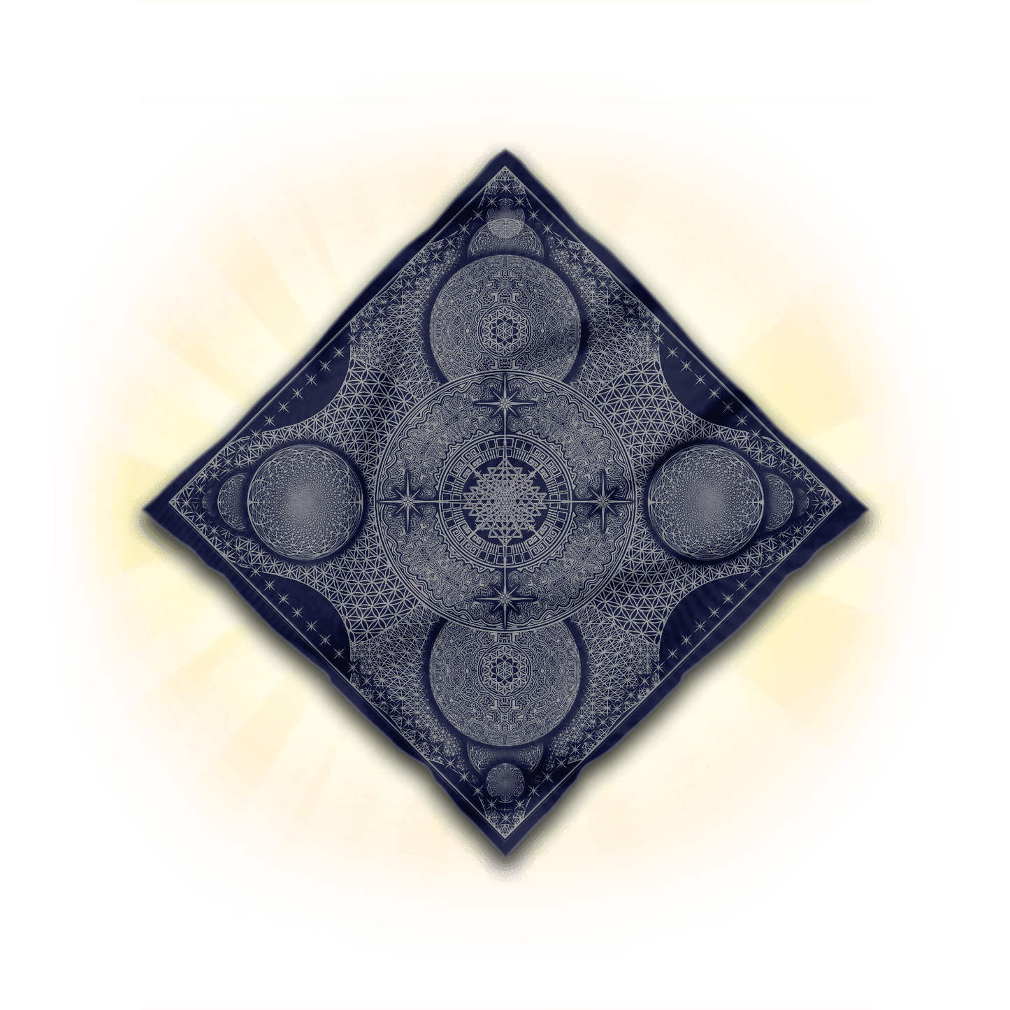 Akasha Seed Starcode Vortex – Sacred Geometry Art for Festivals & Rituals