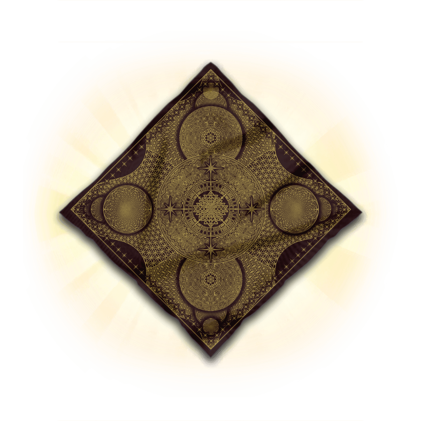 Akasha Seed Starcode Vortex – Sacred Geometry Art for Festivals & Rituals