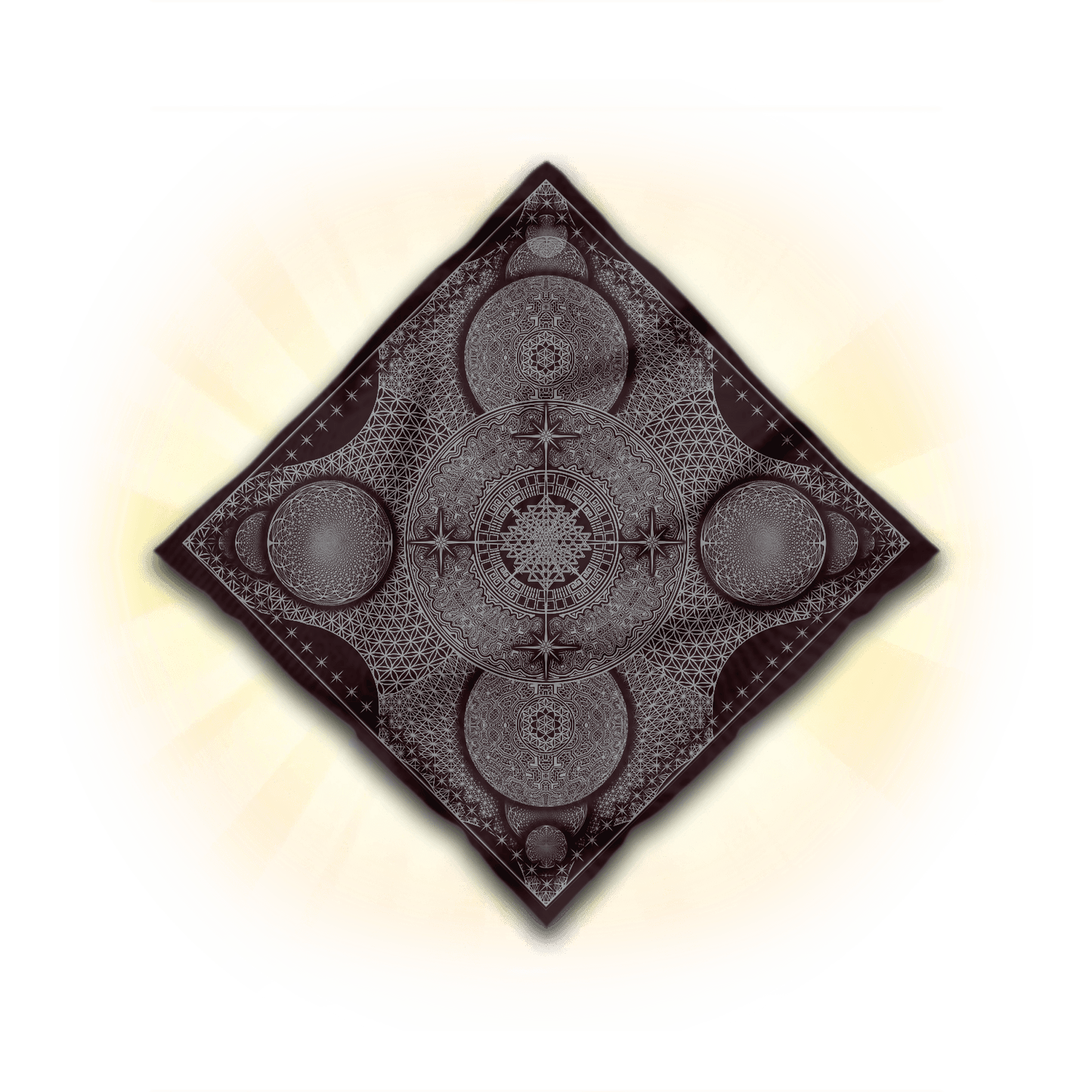 Akasha Seed Starcode Vortex – Sacred Geometry Art for Festivals & Rituals