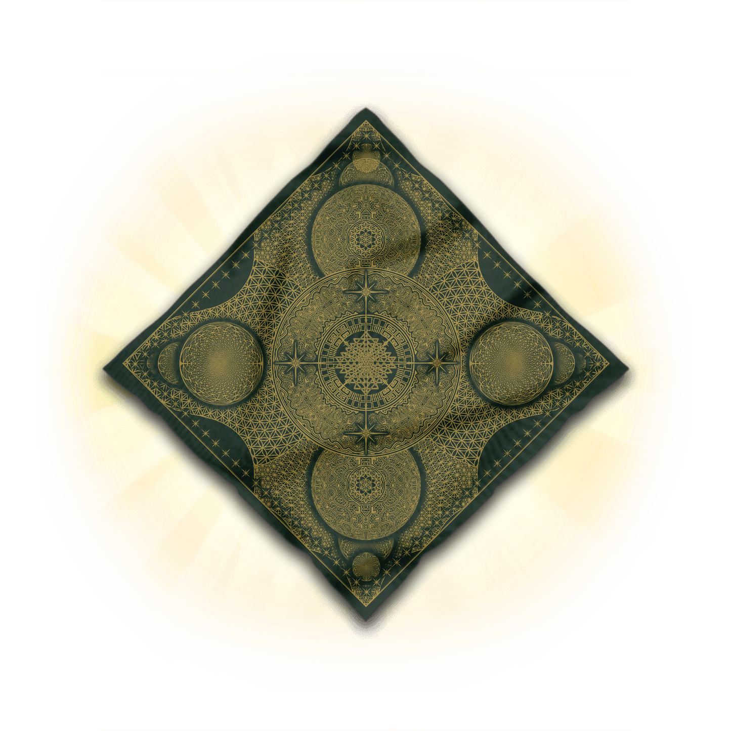 Akasha Seed Starcode Vortex – Sacred Geometry Art for Festivals & Rituals