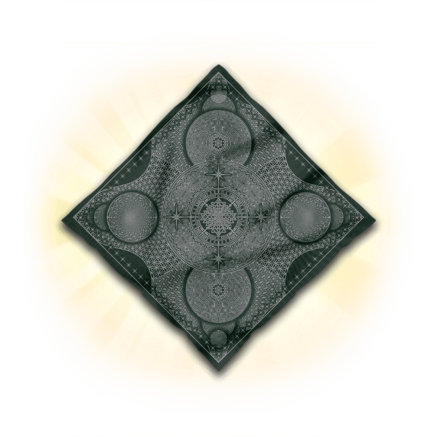 Akasha Seed Starcode Vortex – Sacred Geometry Art for Festivals & Rituals