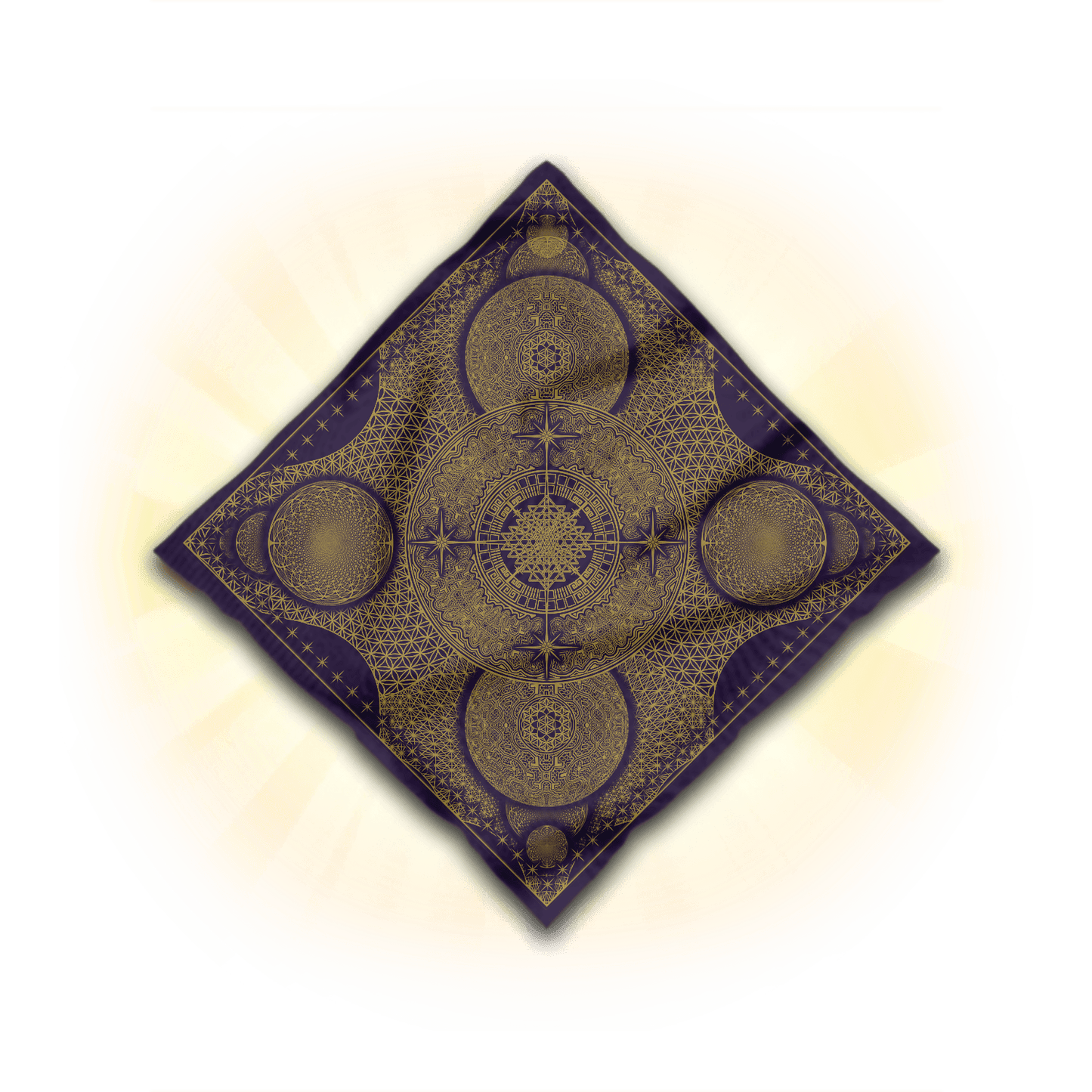 Akasha Seed Starcode Vortex – Sacred Geometry Art for Festivals & Rituals