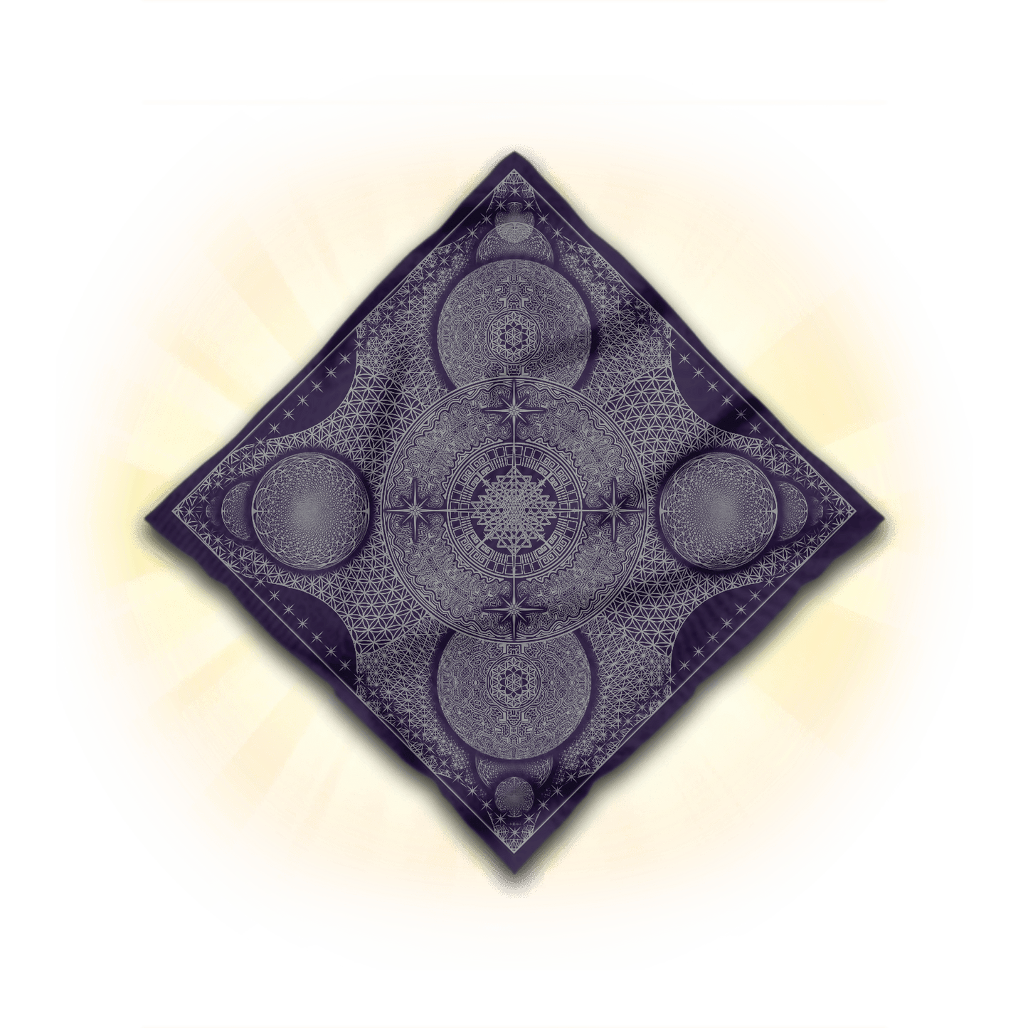 Akasha Seed Starcode Vortex – Sacred Geometry Art for Festivals & Rituals