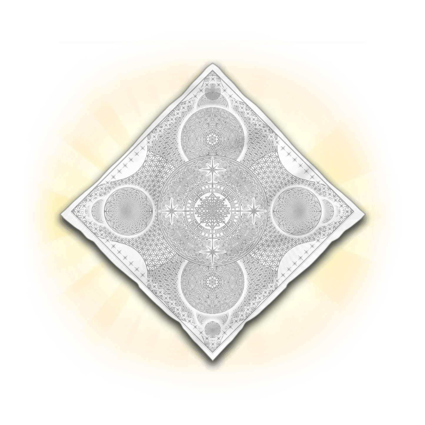 Akasha Seed Starcode Vortex – Sacred Geometry Art for Festivals & Rituals