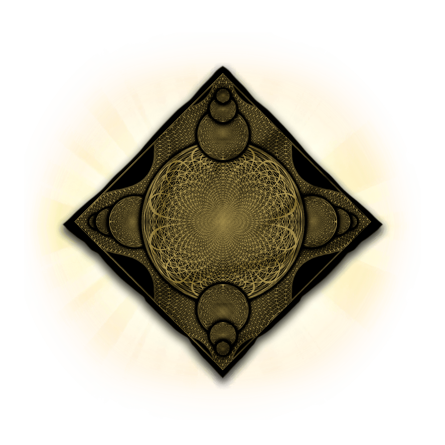 Akasha Matrix Vortex Sphere – Sacred Geometry Art for Festivals & Rituals