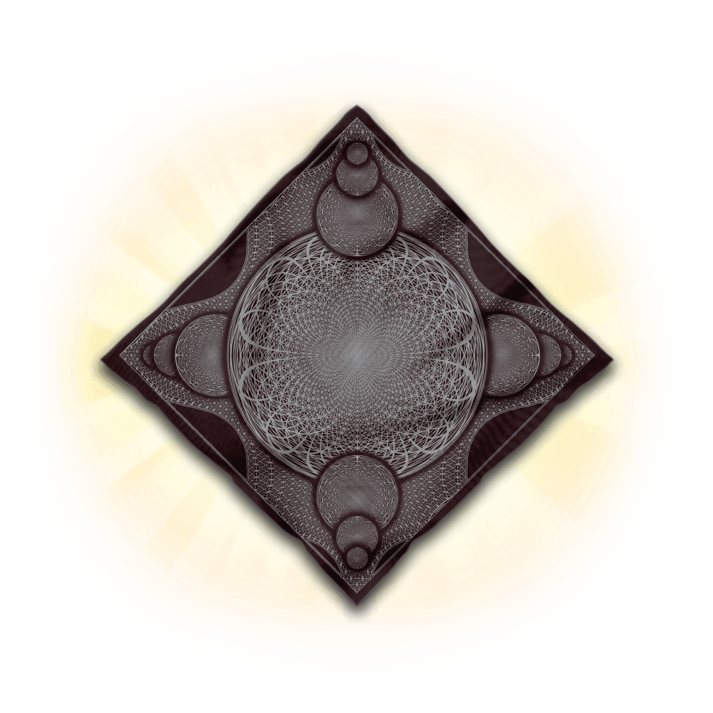 Akasha Matrix Vortex Sphere – Sacred Geometry Art for Festivals & Rituals