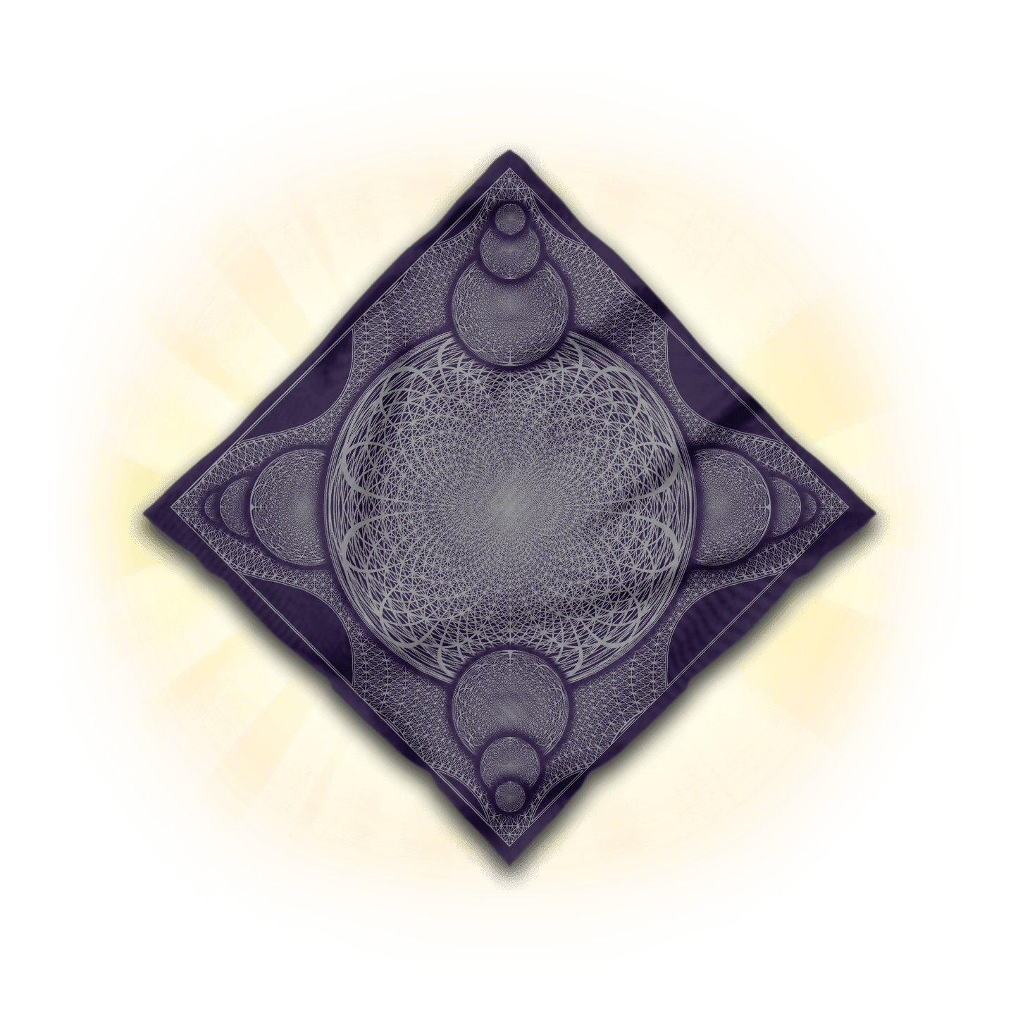 Akasha Matrix Vortex Sphere – Sacred Geometry Art for Festivals & Rituals