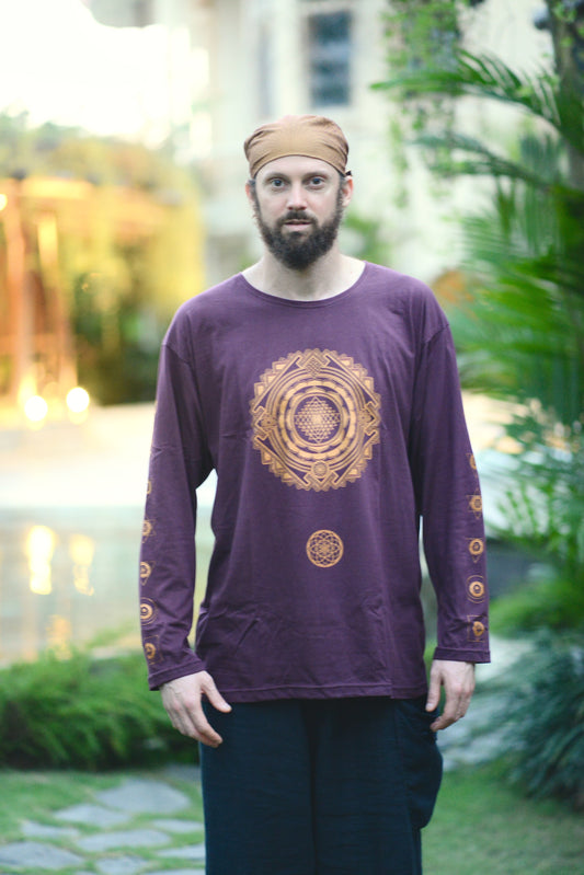 Sacred Long Sleeve – Eco-Friendly Festival Clothing