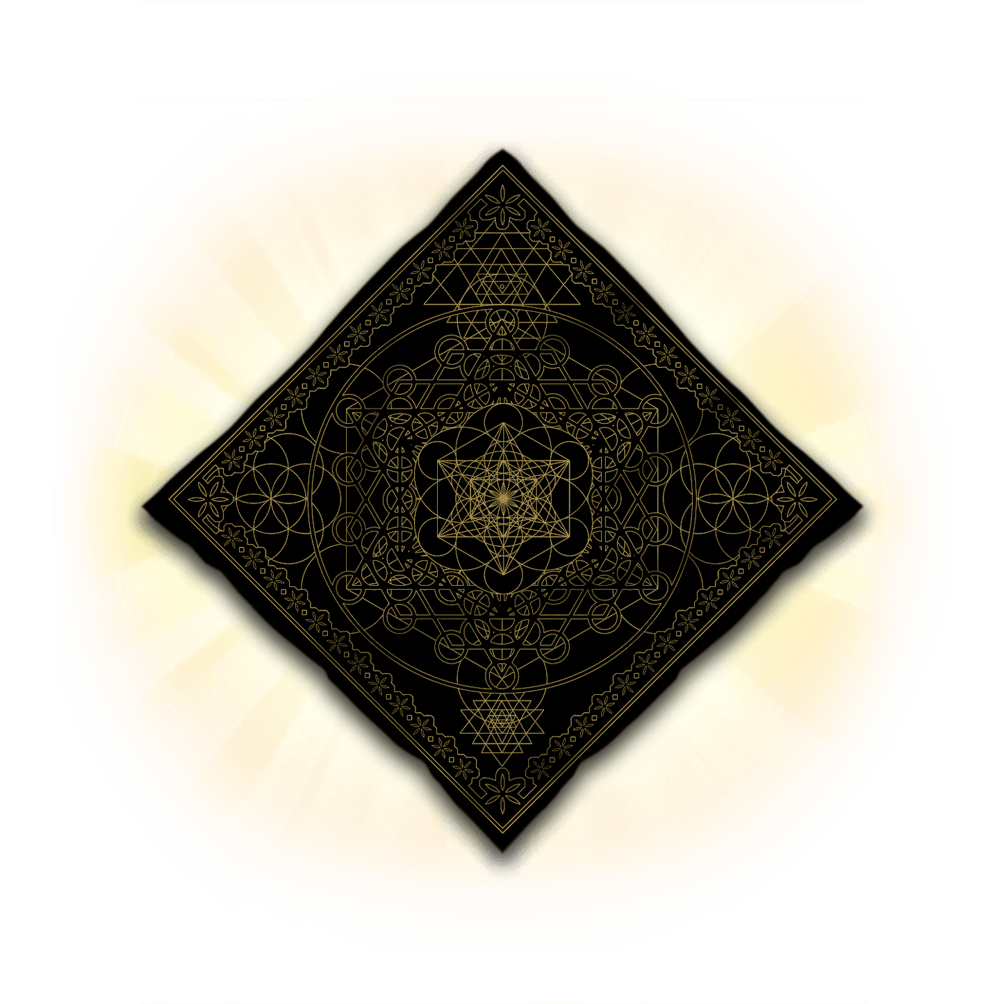 Metatronic Seed Activator – Sacred Geometry Art for Festivals & Rituals