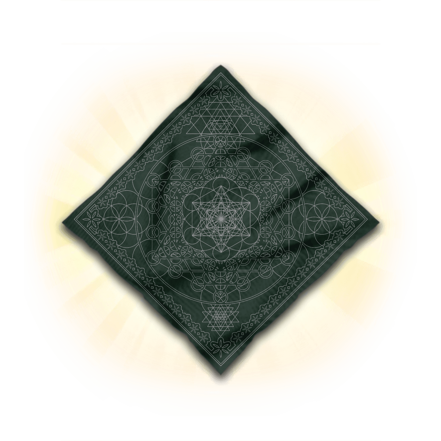 Metatronic Seed Activator – Sacred Geometry Art for Festivals & Rituals