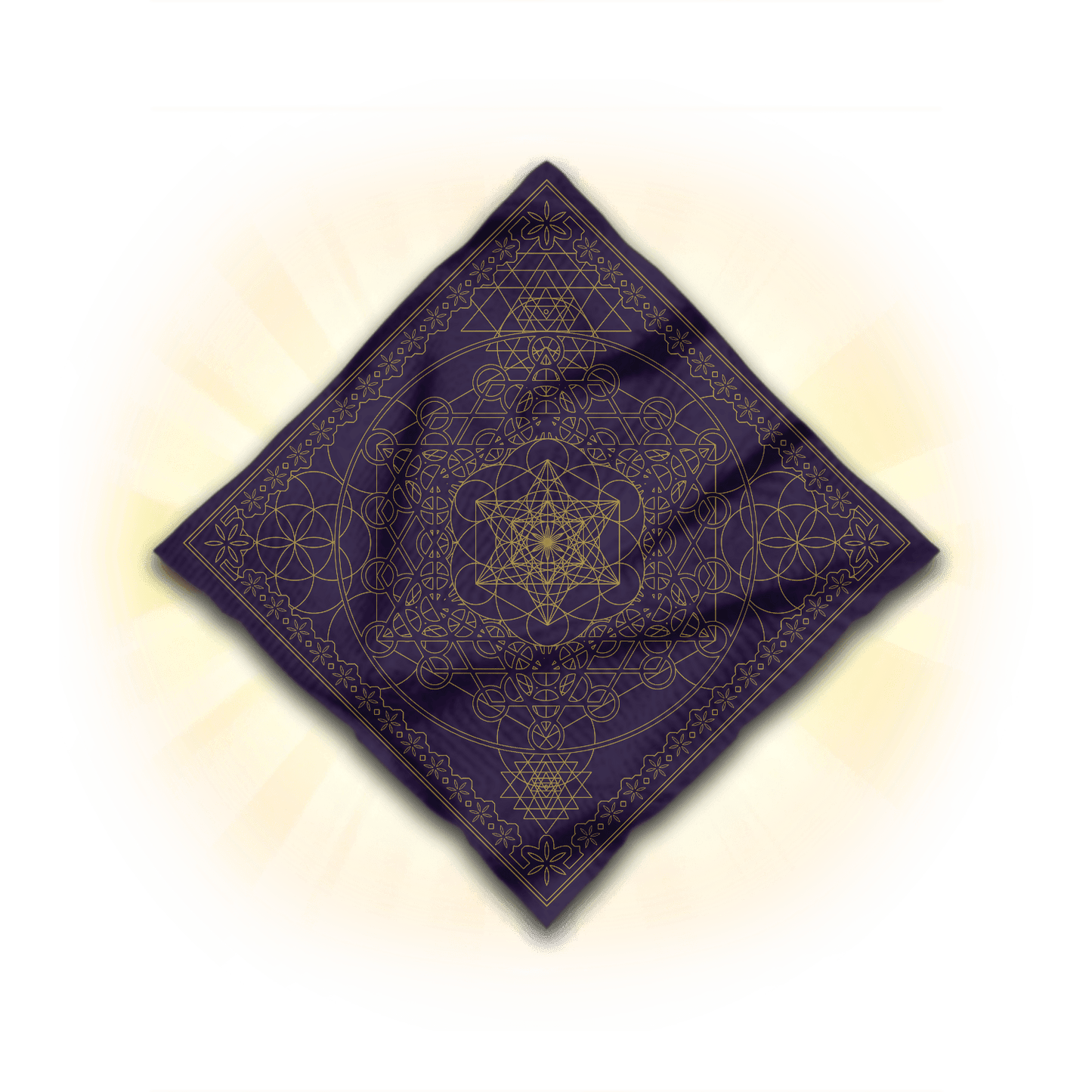 Metatronic Seed Activator – Sacred Geometry Art for Festivals & Rituals