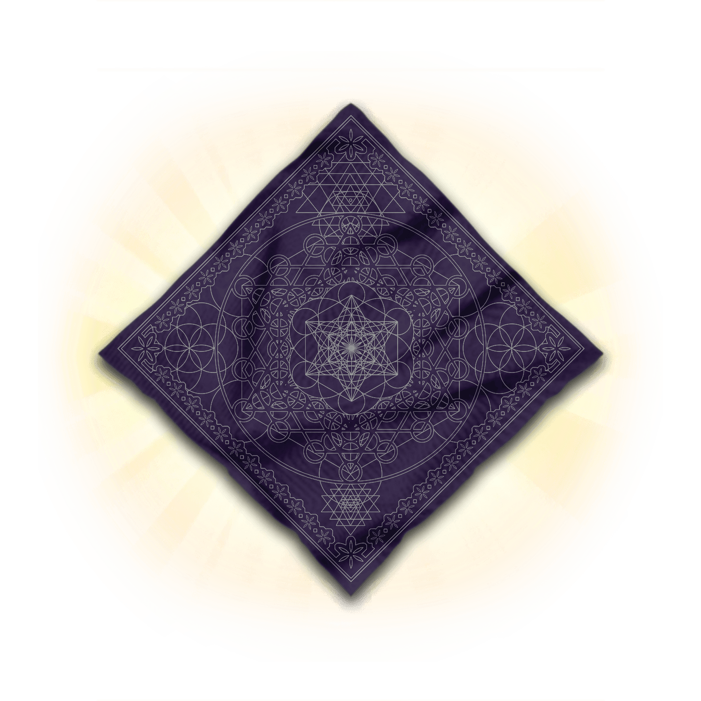 Metatronic Seed Activator – Sacred Geometry Art for Festivals & Rituals