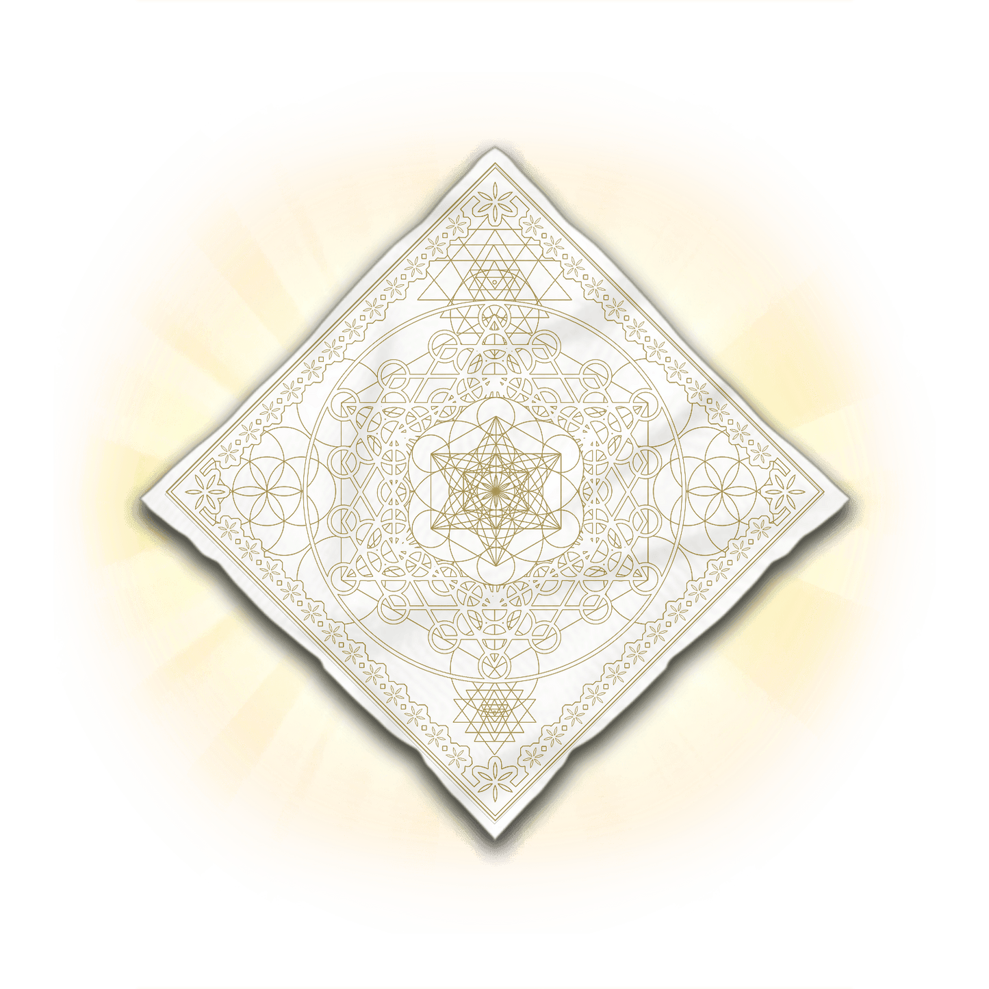 Metatronic Seed Activator – Sacred Geometry Art for Festivals & Rituals