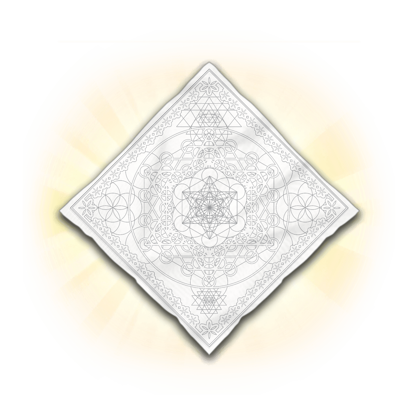 Metatronic Seed Activator – Sacred Geometry Art for Festivals & Rituals