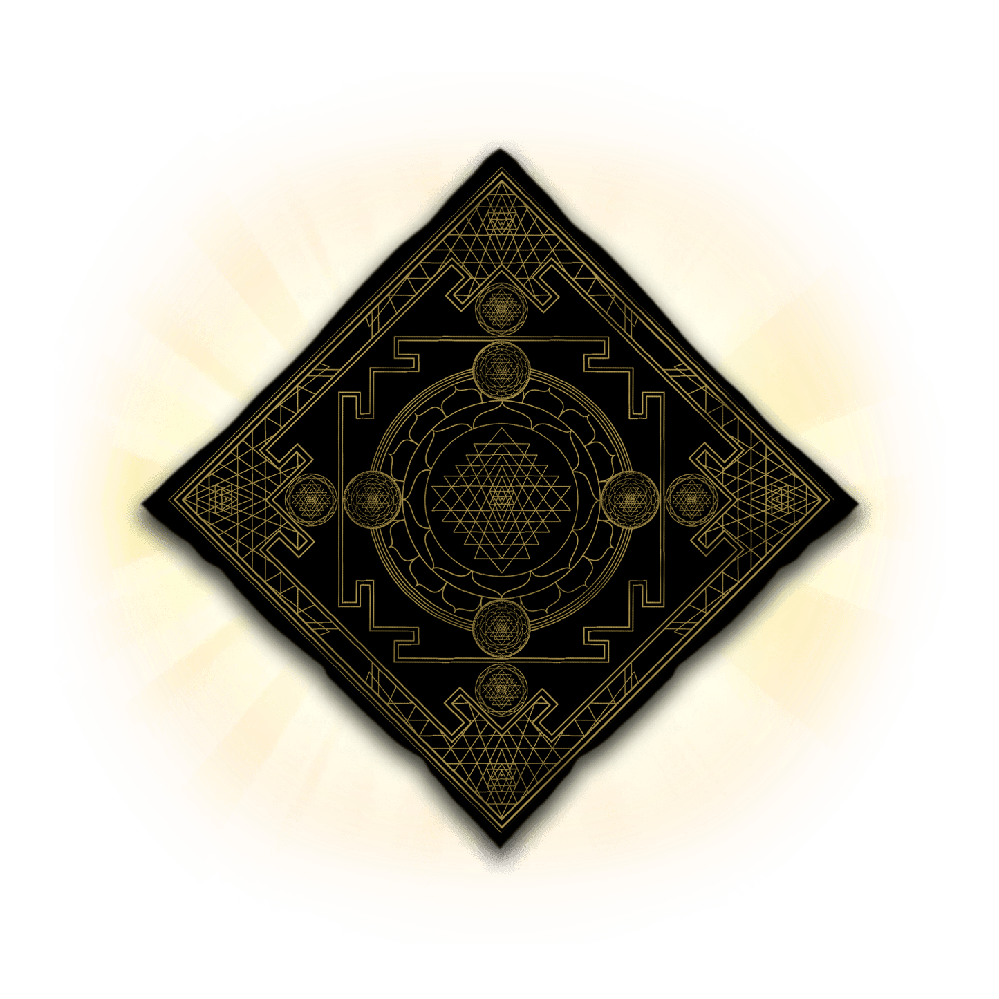 Seed Yantra Master Creation – Sacred Geometry Art for Festivals & Rituals