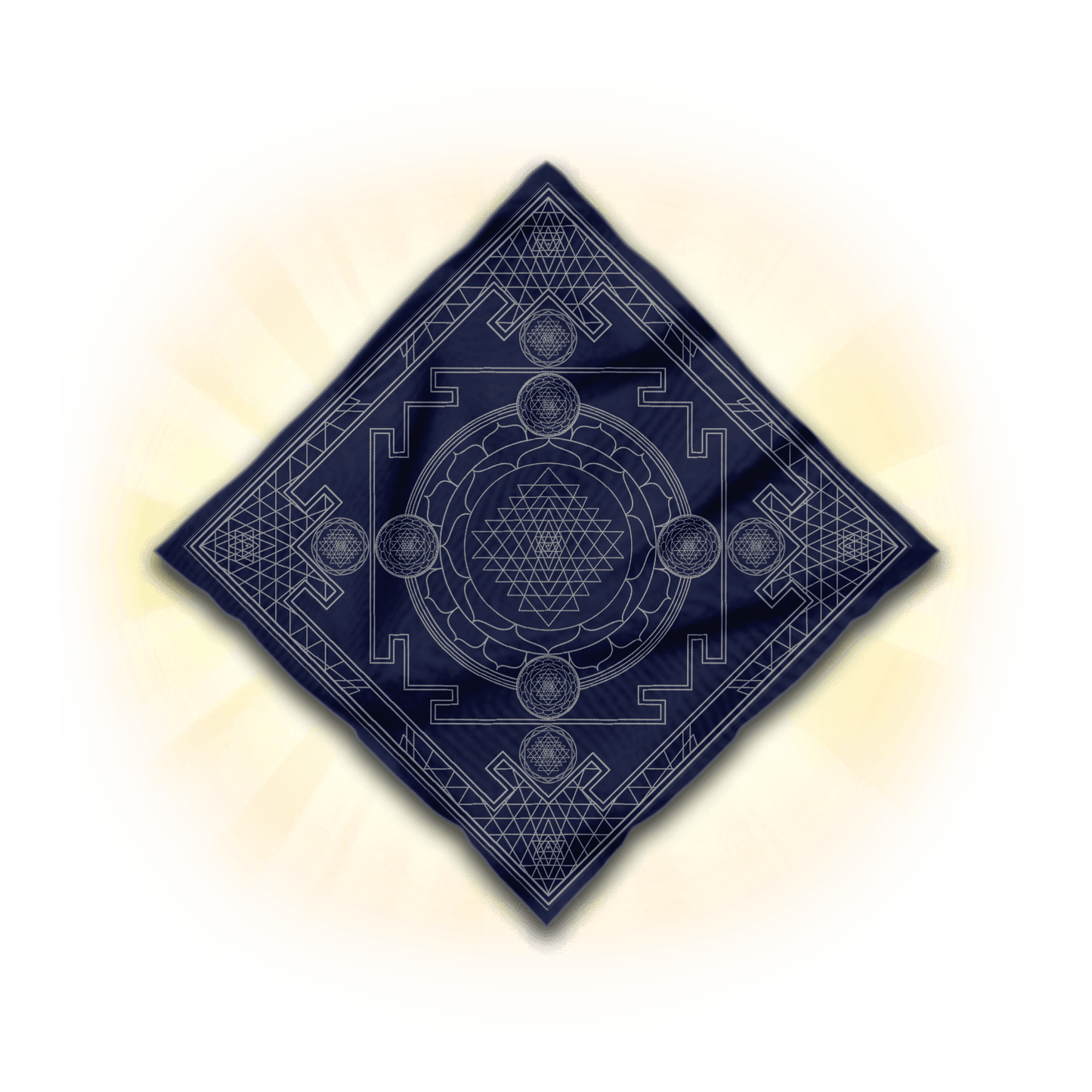 Seed Yantra Master Creation – Sacred Geometry Art for Festivals & Rituals