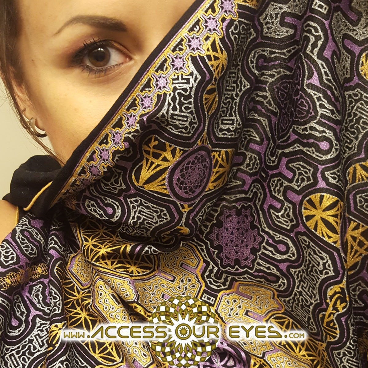 Crystal Infused Shaman Codes Bandana – 3 Color Design